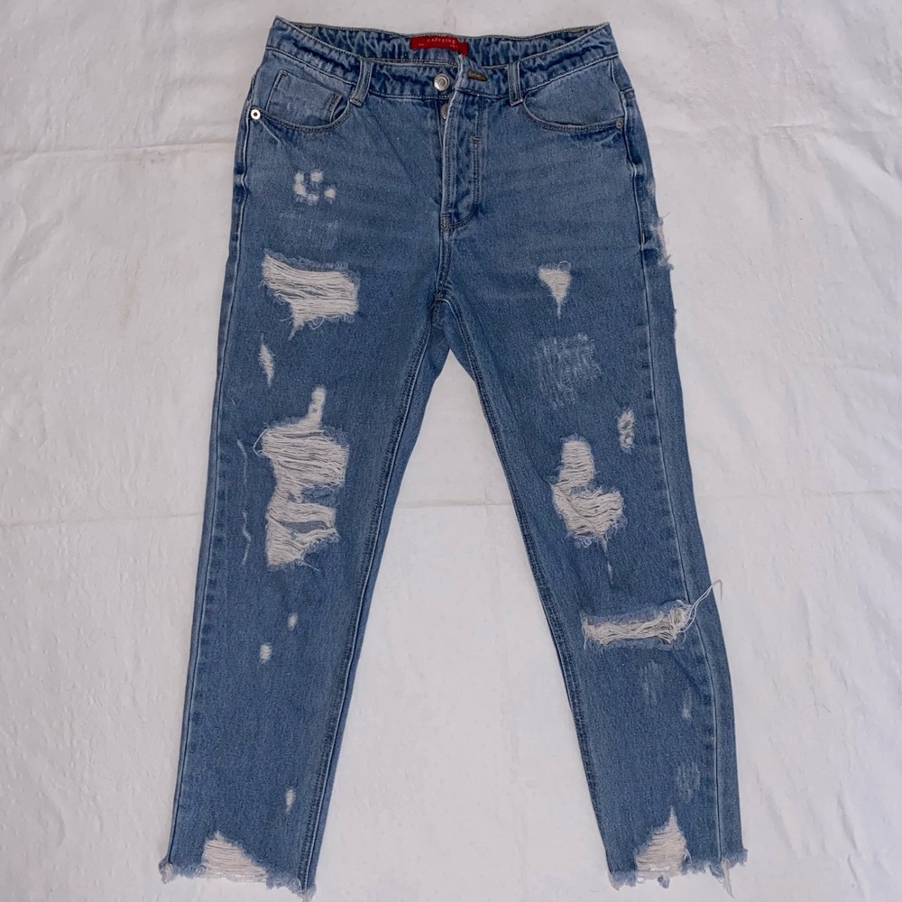 Ripped Mom Jeans